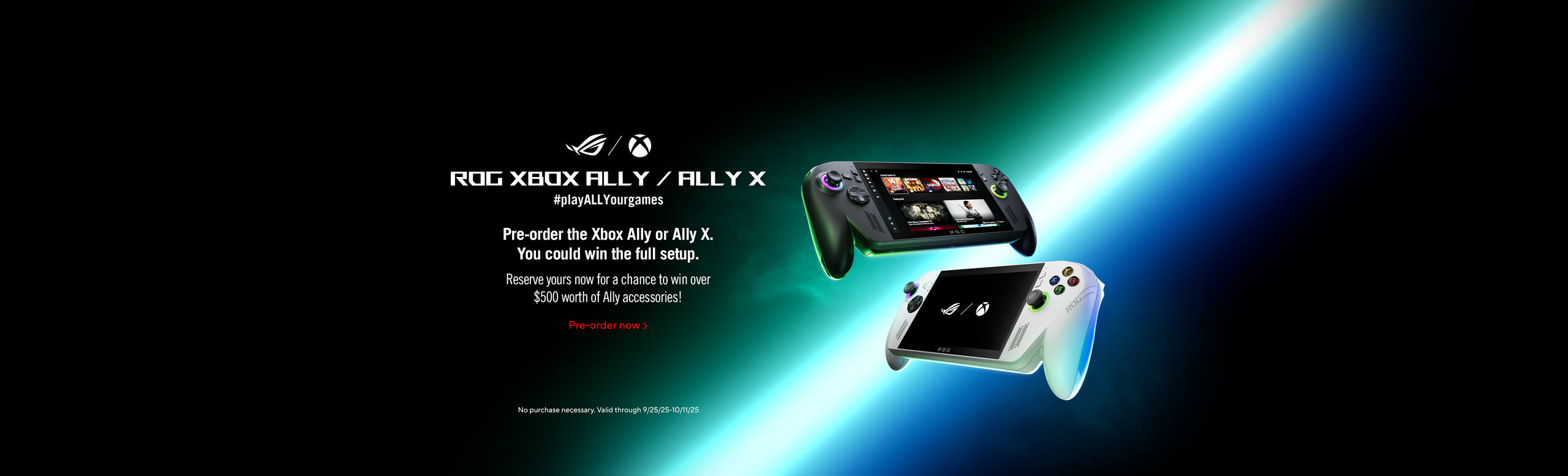 ROG XBox Ally Pre-Order (Giveaway)