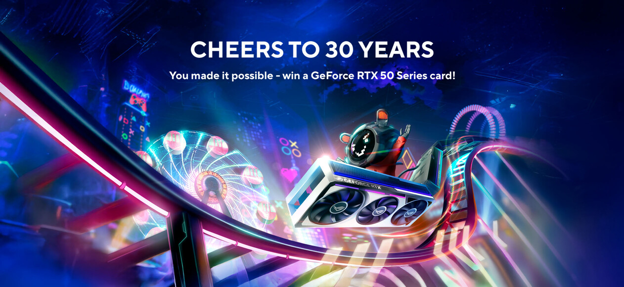 Graphics Card CHEERS TO 30 YEARS Campaign