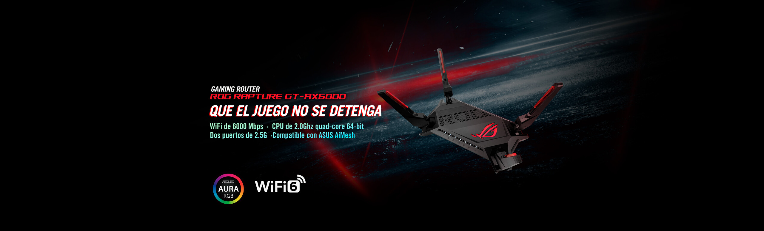 ROG Rapture GT-AX6000